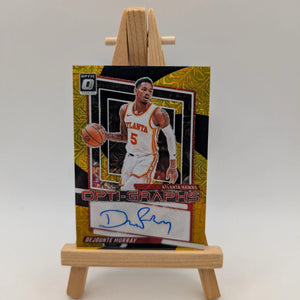 2023-24 Donruss Optic Opti-Graphs #OG-MUR Dejounte Murray Black Gold Mojo /8 SSP FRENLY BRICKS - Open 7 Days