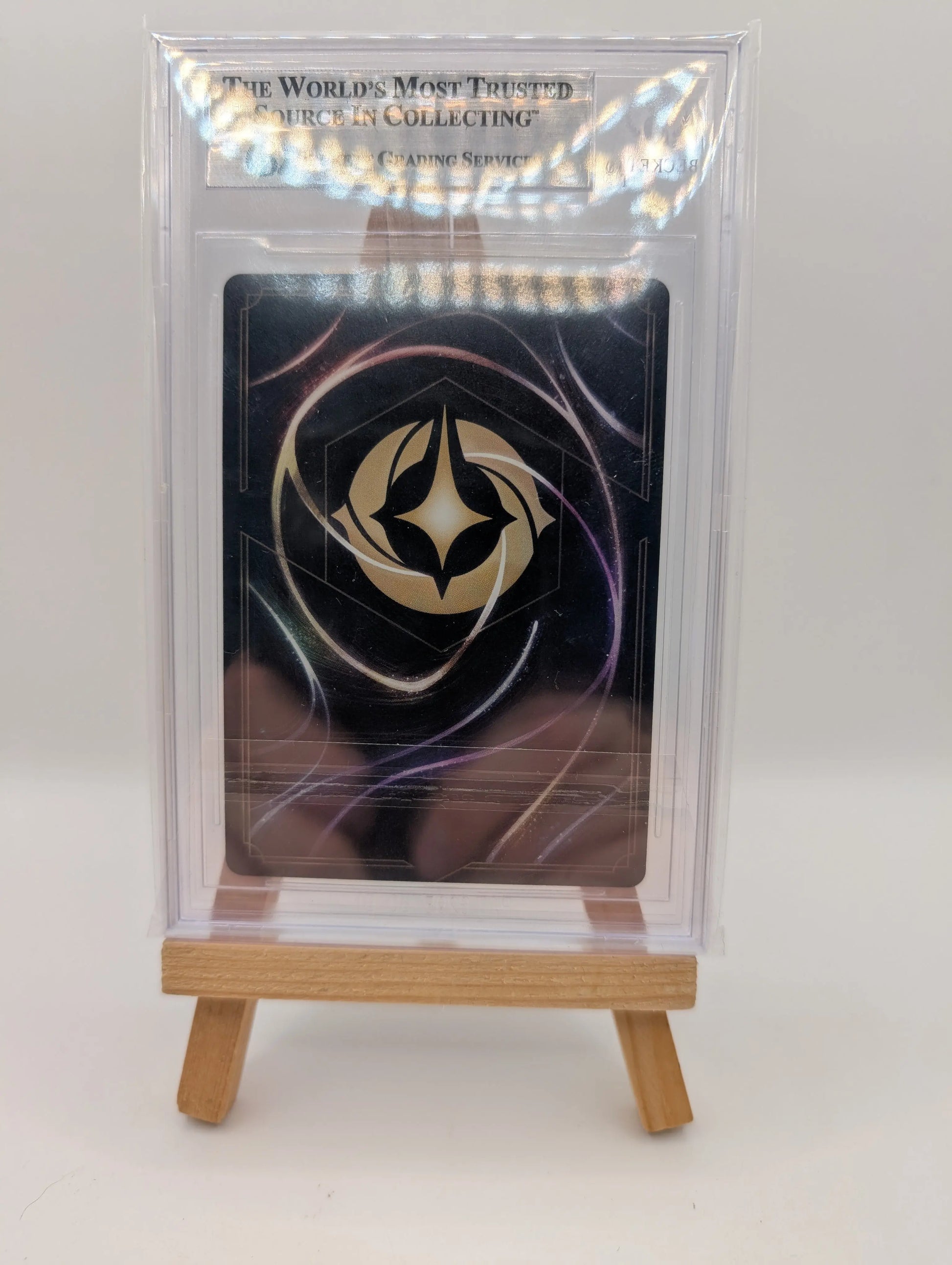 Lorcana Donald Duck - Pie Slinger (Enchanted) NM Holofoil Shimmering Skies BGS 9 FRENLY BRICKS - Open 7 Days