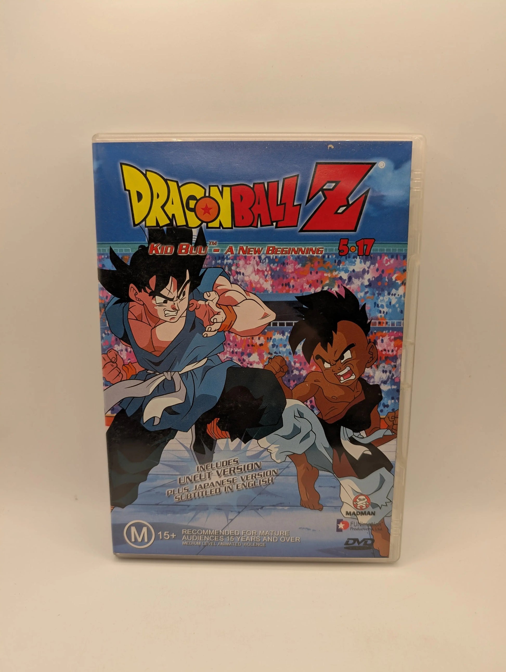 Dragon Ball Z : Vol 5 : Part 17 (DVD, 2002) FRENLY BRICKS - Open 7 Days