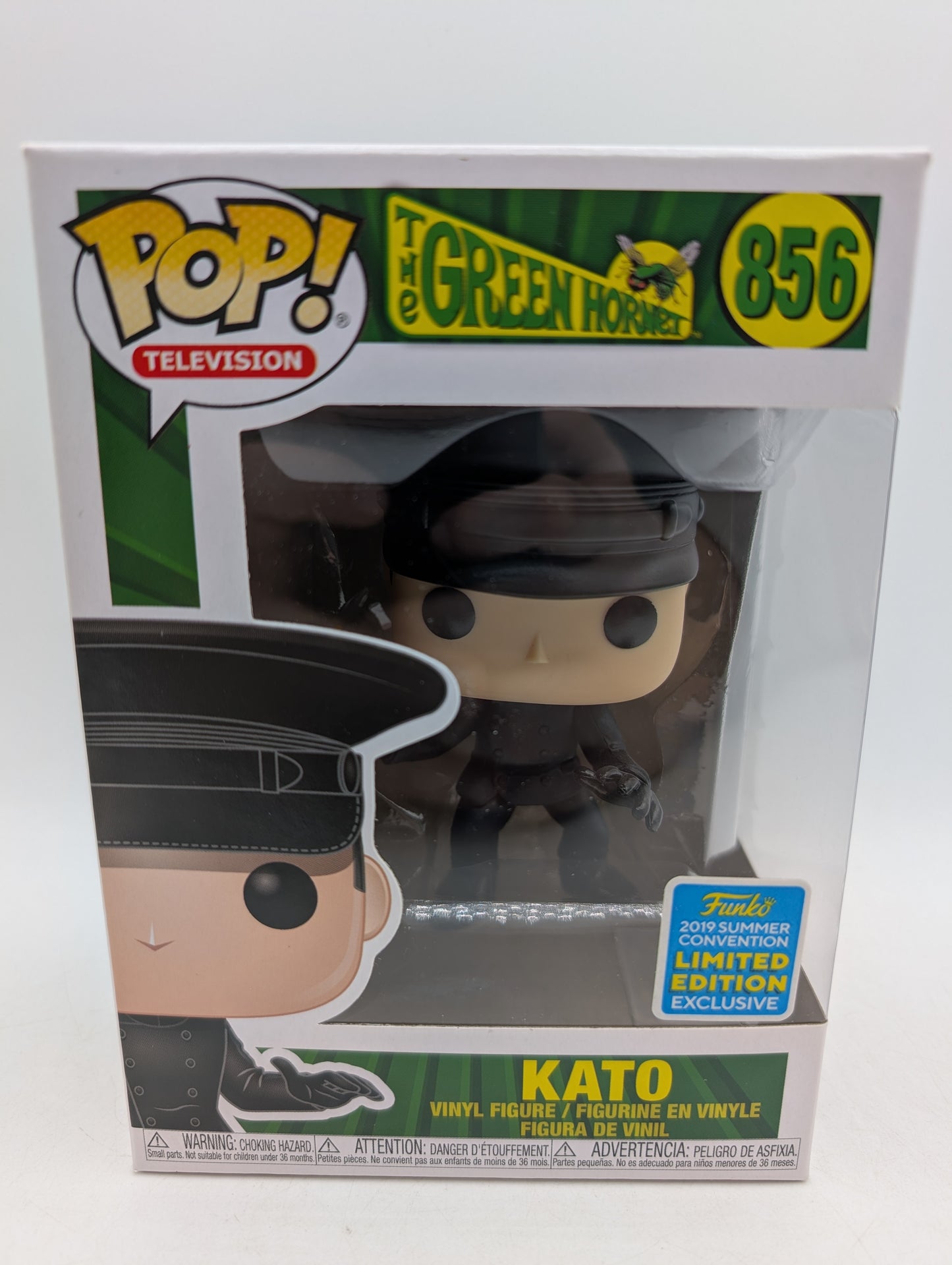 Funko POP! The Green Hornet Kato #856 2019 Summer Con Exclusive
