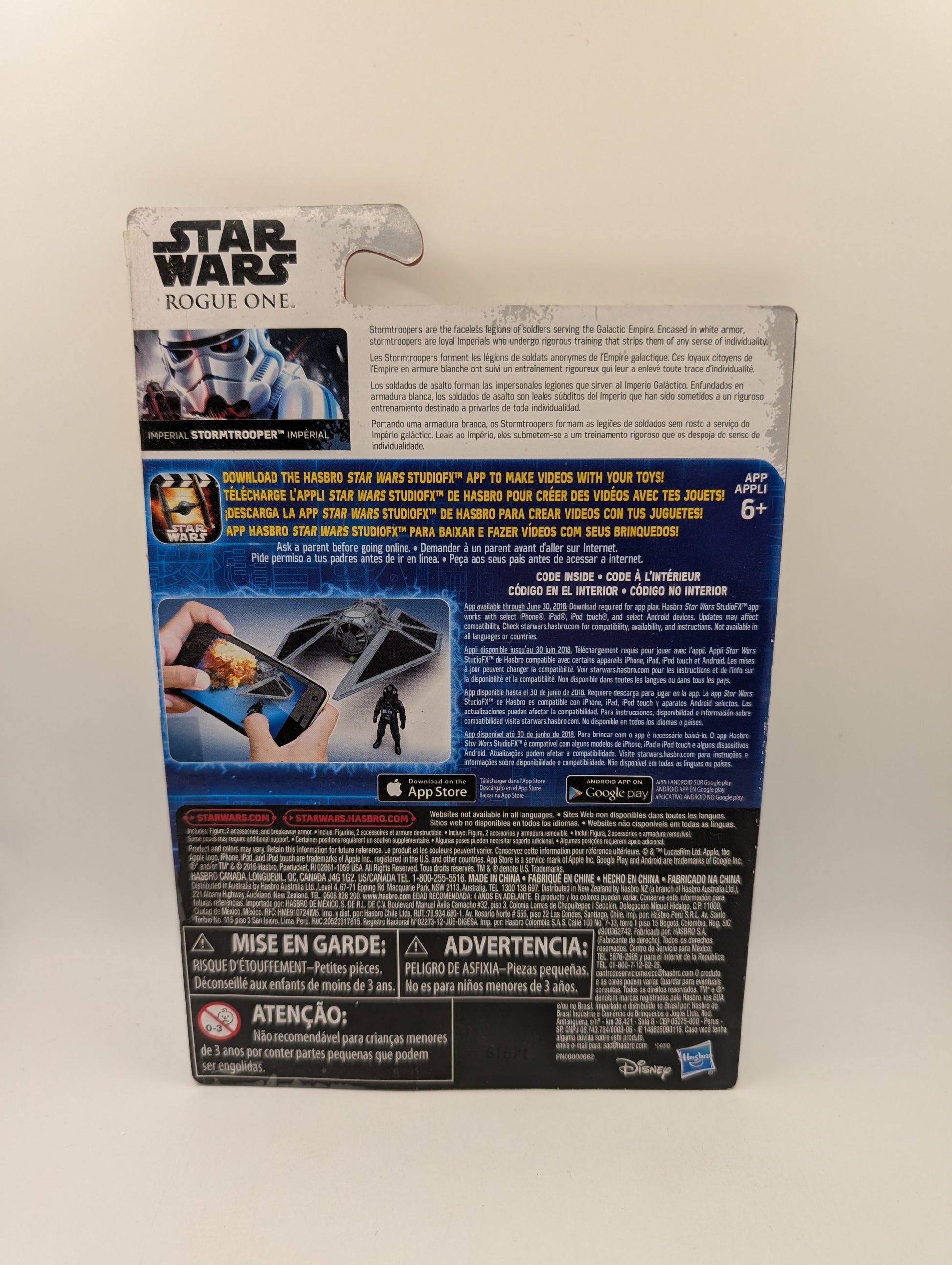 Star Wars Rogue One Imperial Stormtrooper Action Figure 2016 Hasbro NEW SEALED FRENLY BRICKS - Open 7 Days