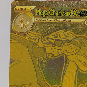 Mega Charizard X EX 130/094 Gold - Phantasmal Flames Lp FRENLY BRICKS - Open 7 Days