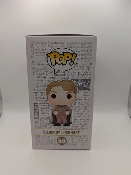 Gilderoy Lockhart (Tan Suit and Cape) 59 ~  Harry Potter ~ Funko Pop Vinyl FRENLY BRICKS - Open 7 Days