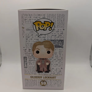 Gilderoy Lockhart (Tan Suit and Cape) 59 ~  Harry Potter ~ Funko Pop Vinyl FRENLY BRICKS - Open 7 Days