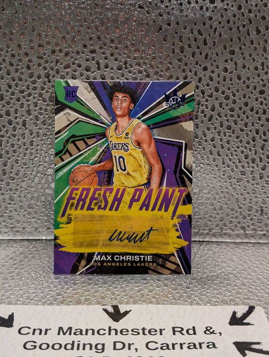 SP 2022-23 Court Kings - Fresh Paint #FP-MCL Max Christie /25 AUTO FRENLY BRICKS - Open 7 Days