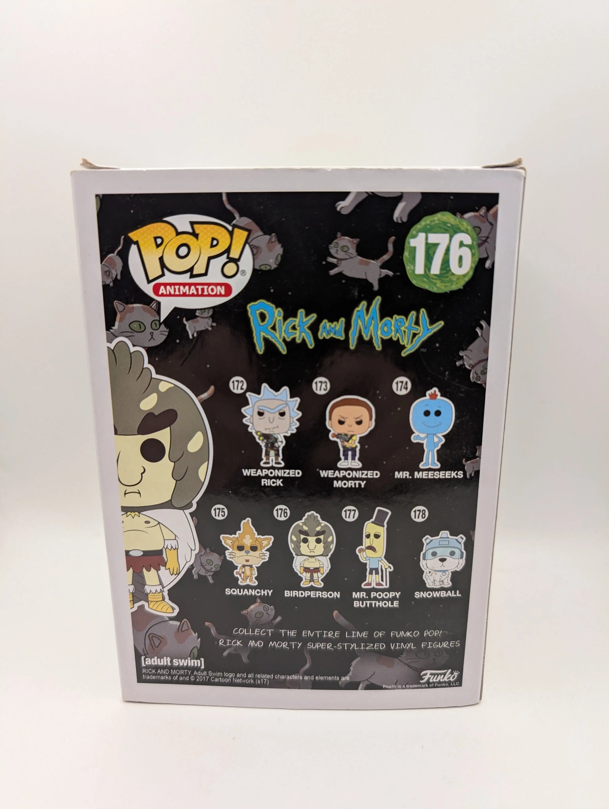 Funko Pop! Vinyl Rick And Morty BIRDPERSON #176 FRENLY BRICKS - Open 7 Days