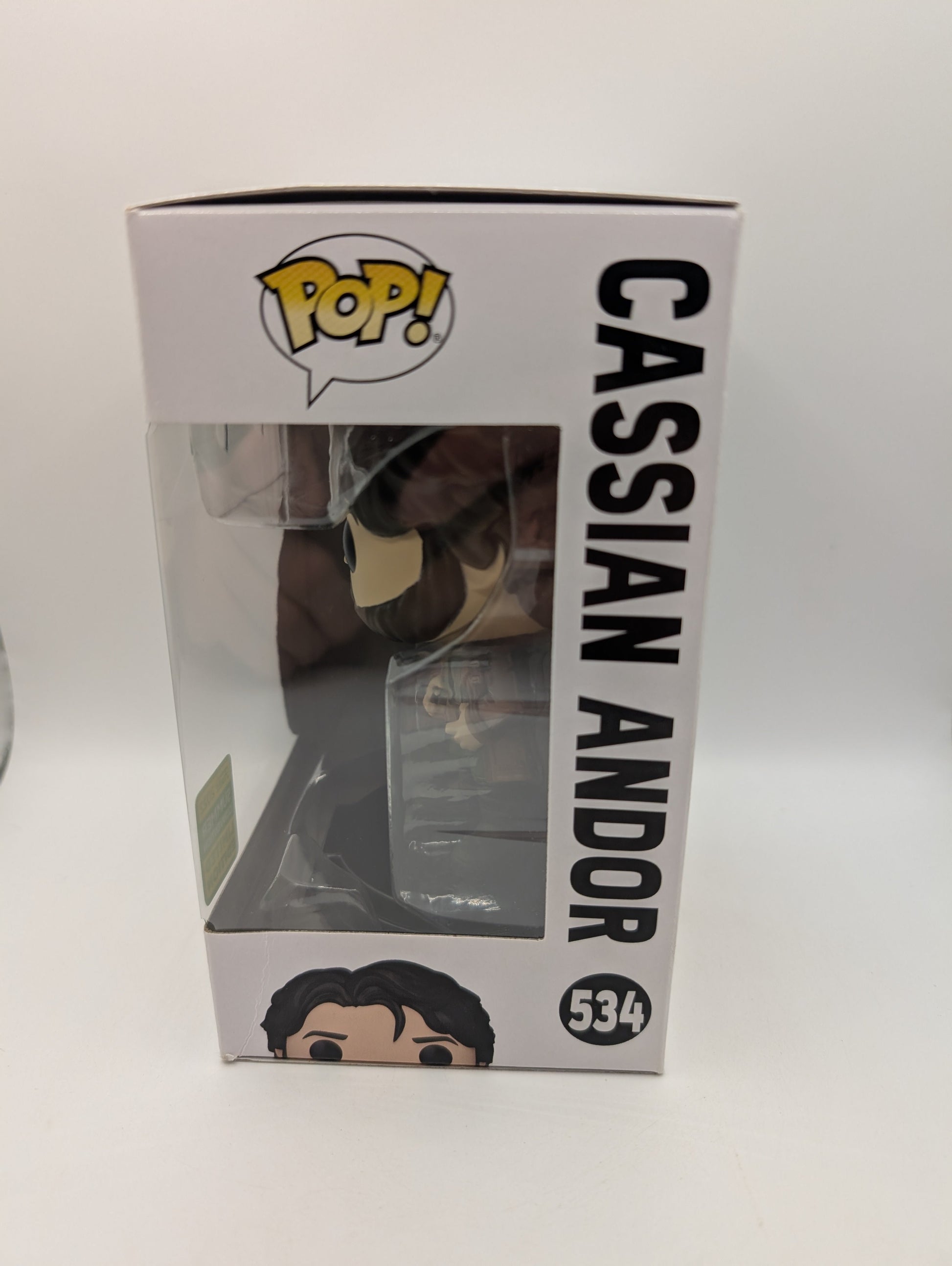 Star Wars - Cassian Andor Funko Pop Vinyl SDCC 2022 Exclusive #534 FRENLY BRICKS - Open 7 Days
