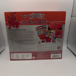 Pokemon TCG Battle Styles Elite Trainer Box ETB (NEW) (SEALED) FRENLY BRICKS - Open 7 Days