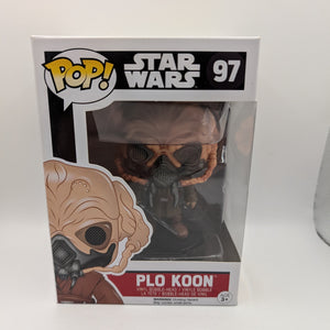 Star Wars: Plo Koon Funko Pop Vinyl Figure #97  2016 FRENLY BRICKS - Open 7 Days