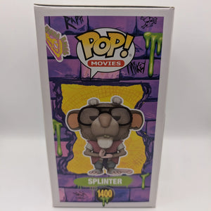 Funko Pop! Movies TMNT Mutant Mayhem - Splinter #1400 FRENLY BRICKS - Open 7 Days