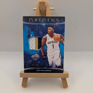 2021-22 Origins Panini Zion Williamson Three Color Patch /25 FRENLY BRICKS - Open 7 Days