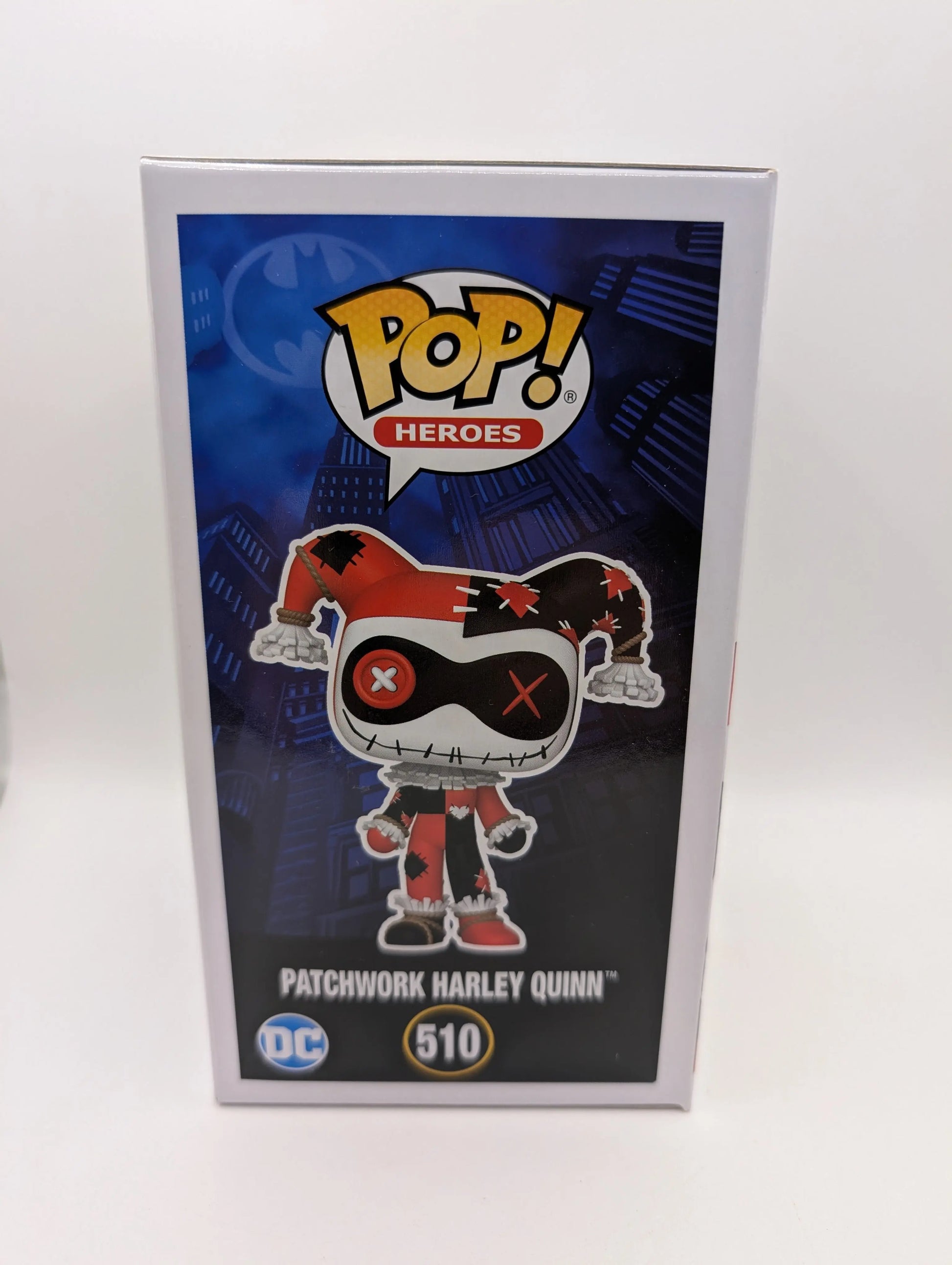 Funko Pop Patchwork Harley Quinn from The DC Universe 510 FRENLY BRICKS - Open 7 Days