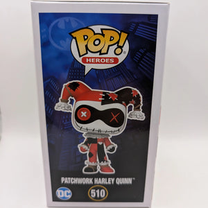 Funko Pop Patchwork Harley Quinn from The DC Universe 510 FRENLY BRICKS - Open 7 Days