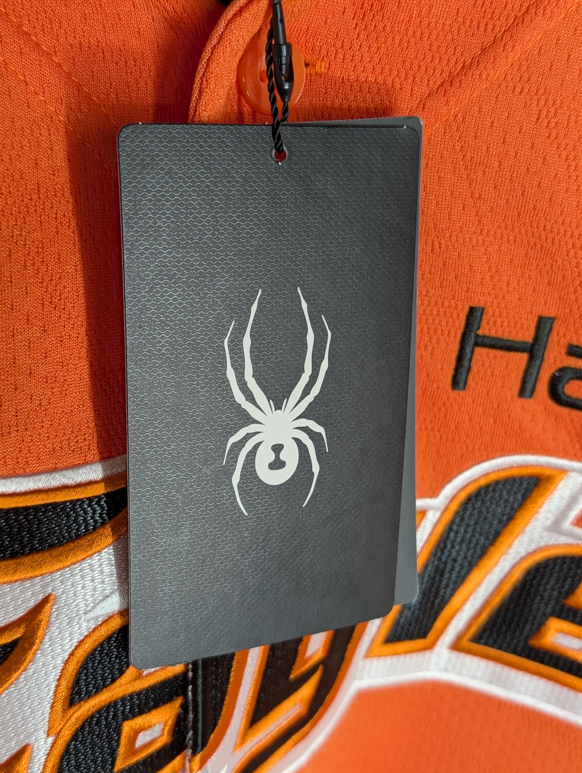 KBO Spyder Hanwha Eagles 2024 Authentic Orange Home XXL Jersey
