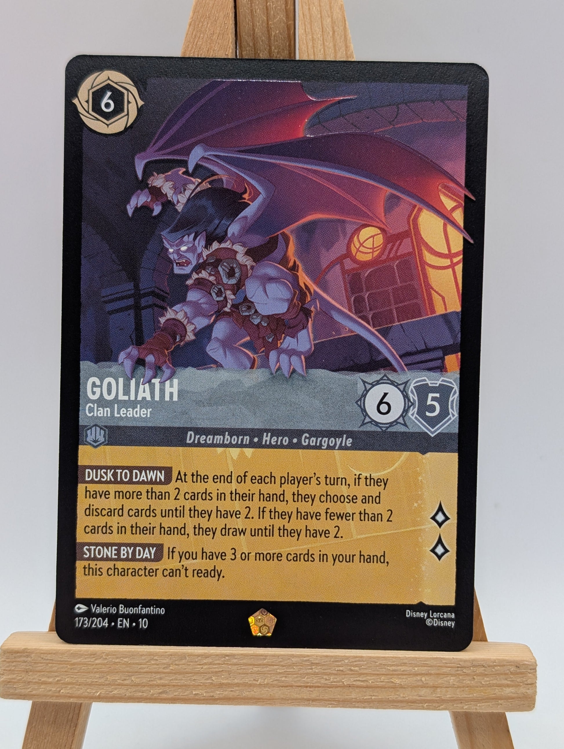 Lorcana Whispers In The Well Goliath - Clan Leader 173/204 NON FOIL FRENLY BRICKS - Open 7 Days
