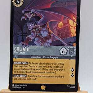 Lorcana Whispers In The Well Goliath - Clan Leader 173/204 NON FOIL FRENLY BRICKS - Open 7 Days