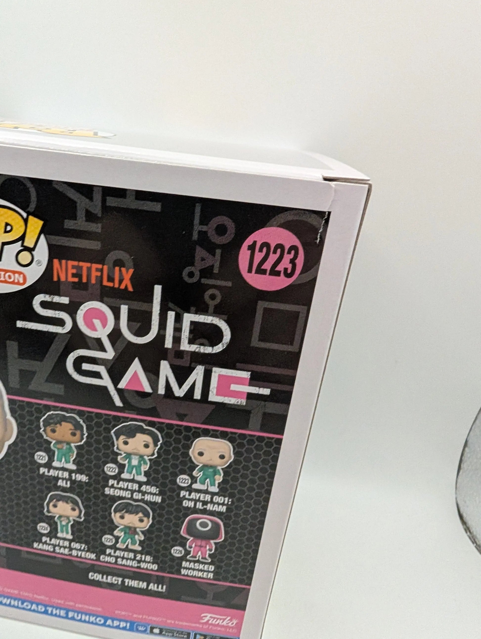 Funko Squid Game - Player 001: Oh Il-Nam Pop! Television Vinyl Figure #1223 FRENLY BRICKS - Open 7 Days