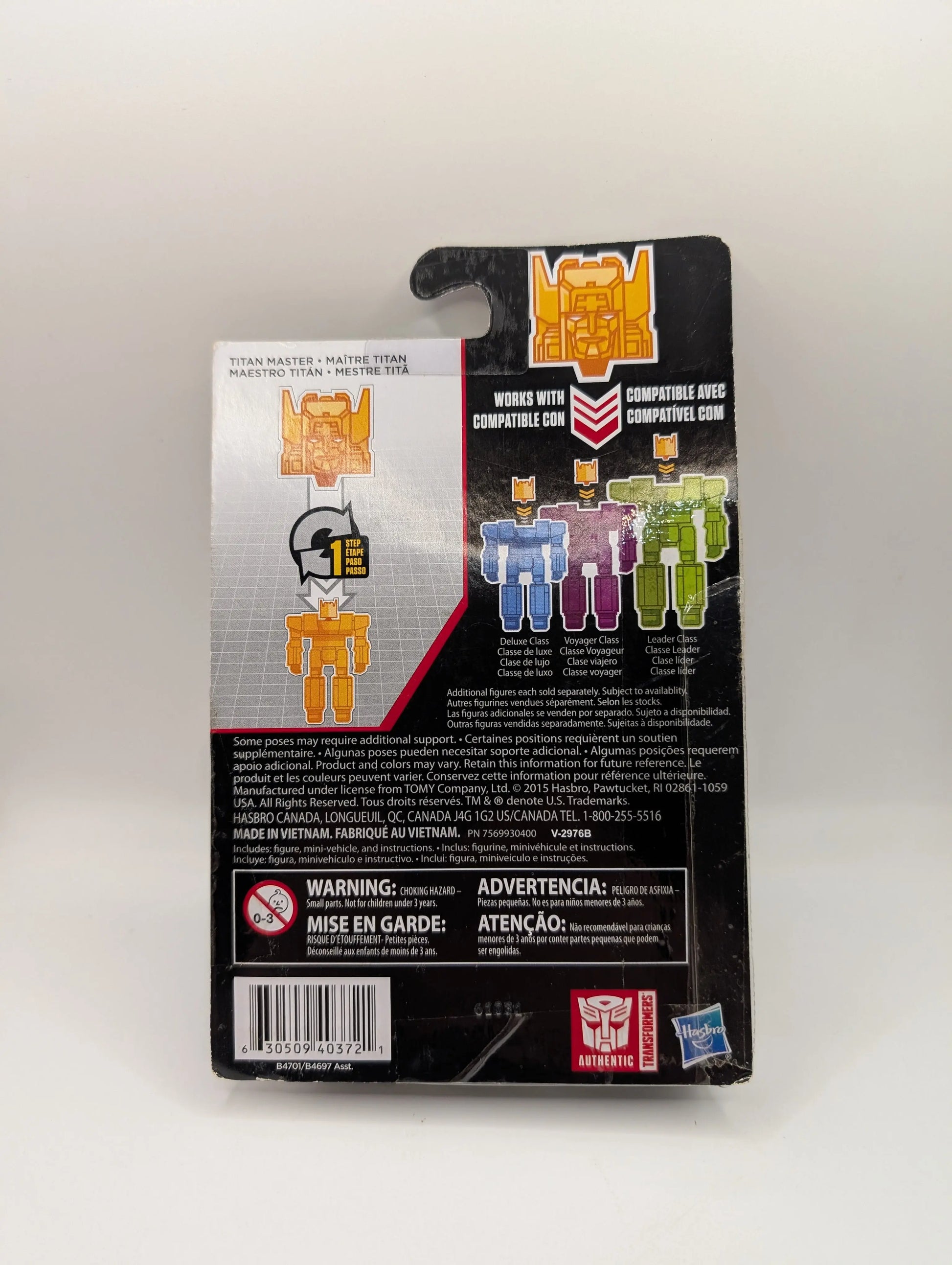 Transformers Generations Titans Return Titan Master LOUDMOUTH 2015 Action Figure FRENLY BRICKS - Open 7 Days