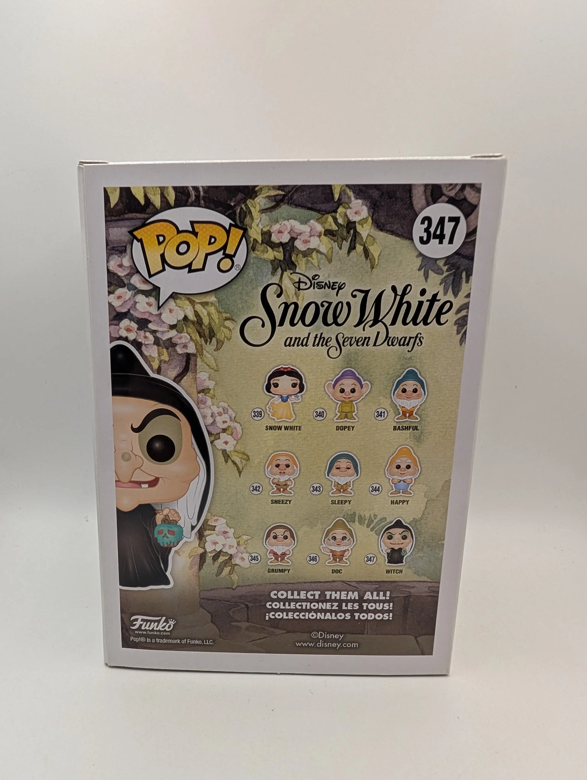 Funko POP! Disney: Witch #347 Snow White and the Seven Dwarfs 80 Years FRENLY BRICKS - Open 7 Days