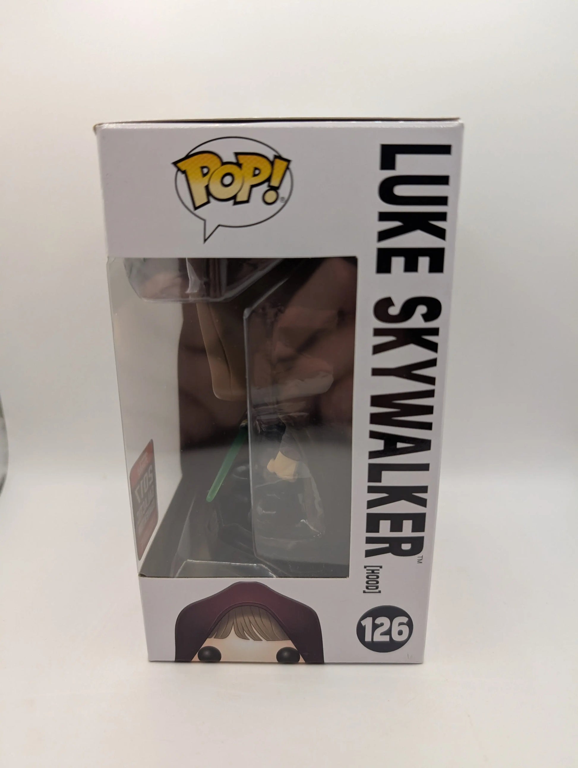 Hooded Luke Skywalker GALACTIC 126 STAR WARS Funko Pop Vinyl FRENLY BRICKS - Open 7 Days