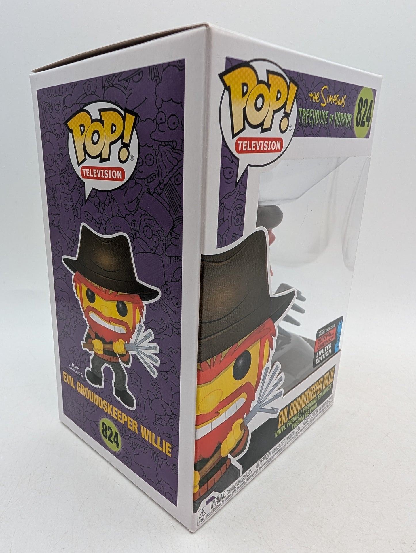 Funko POP! The Simpsons Treehouse of Horror Evil Groundskeeper Willie #824 2029 Fall Con