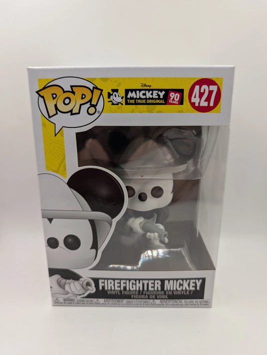 #427 Firefighter Mickey Disney Funko POP! Vinyl Figure The True Original Vaulted FRENLY BRICKS - Open 7 Days