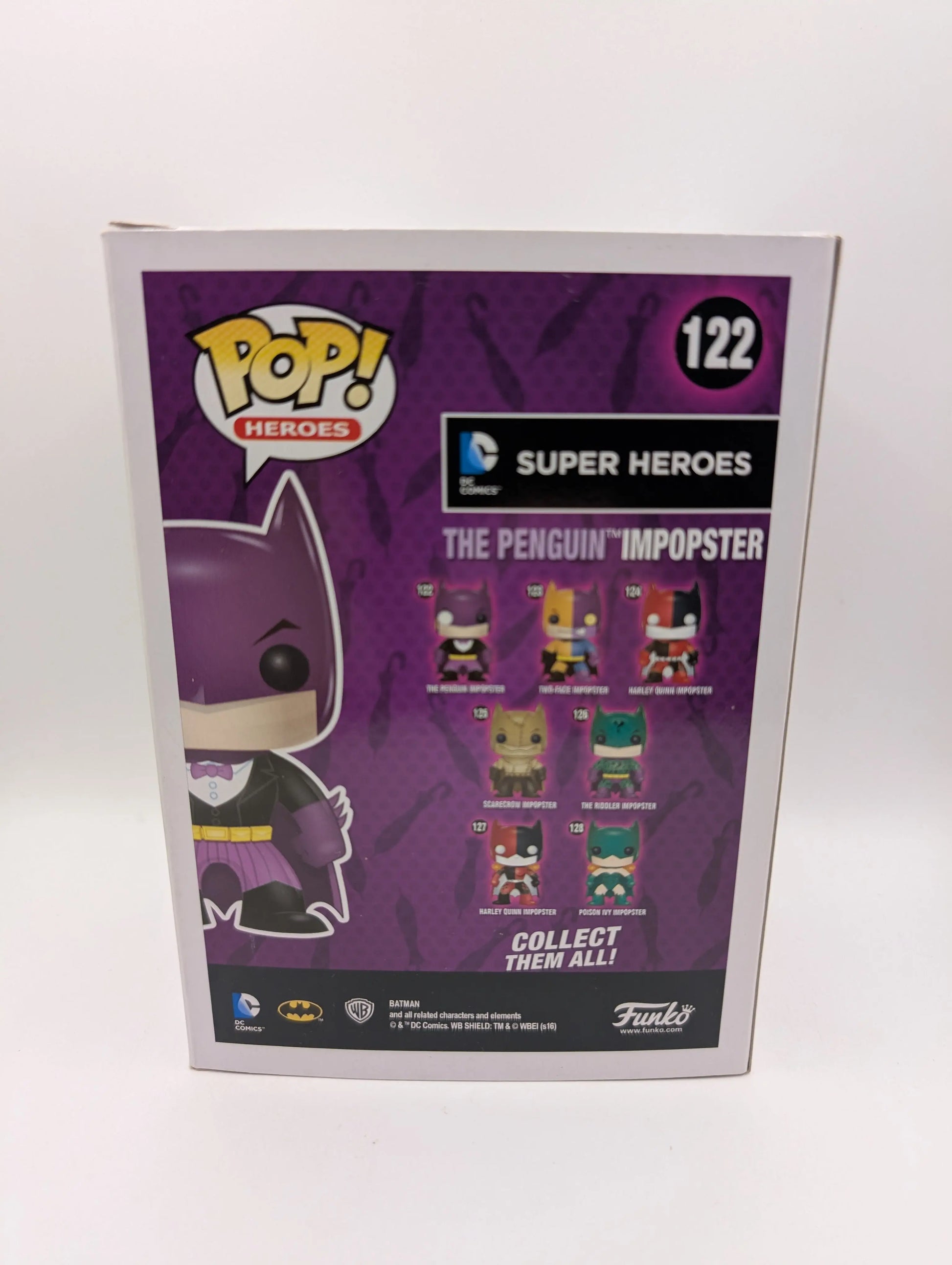 Funko Pop Vinyl Super Heroes The Penguin Impoposter #122 FRENLY BRICKS - Open 7 Days