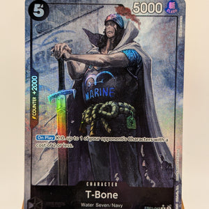 One Piece TCG T-Bone EB01-049 Parallel ALT NM English FRENLY BRICKS - Open 7 Days