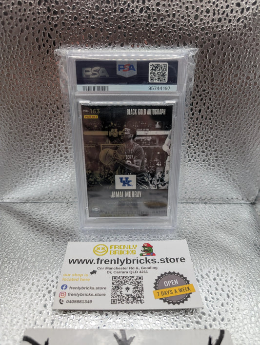 Jamal Murray Auto /25 Black Gold Rookie #163 RC Denver Nuggets Kentucky Wildcats PSA 8 FRENLY BRICKS - Open 7 Days