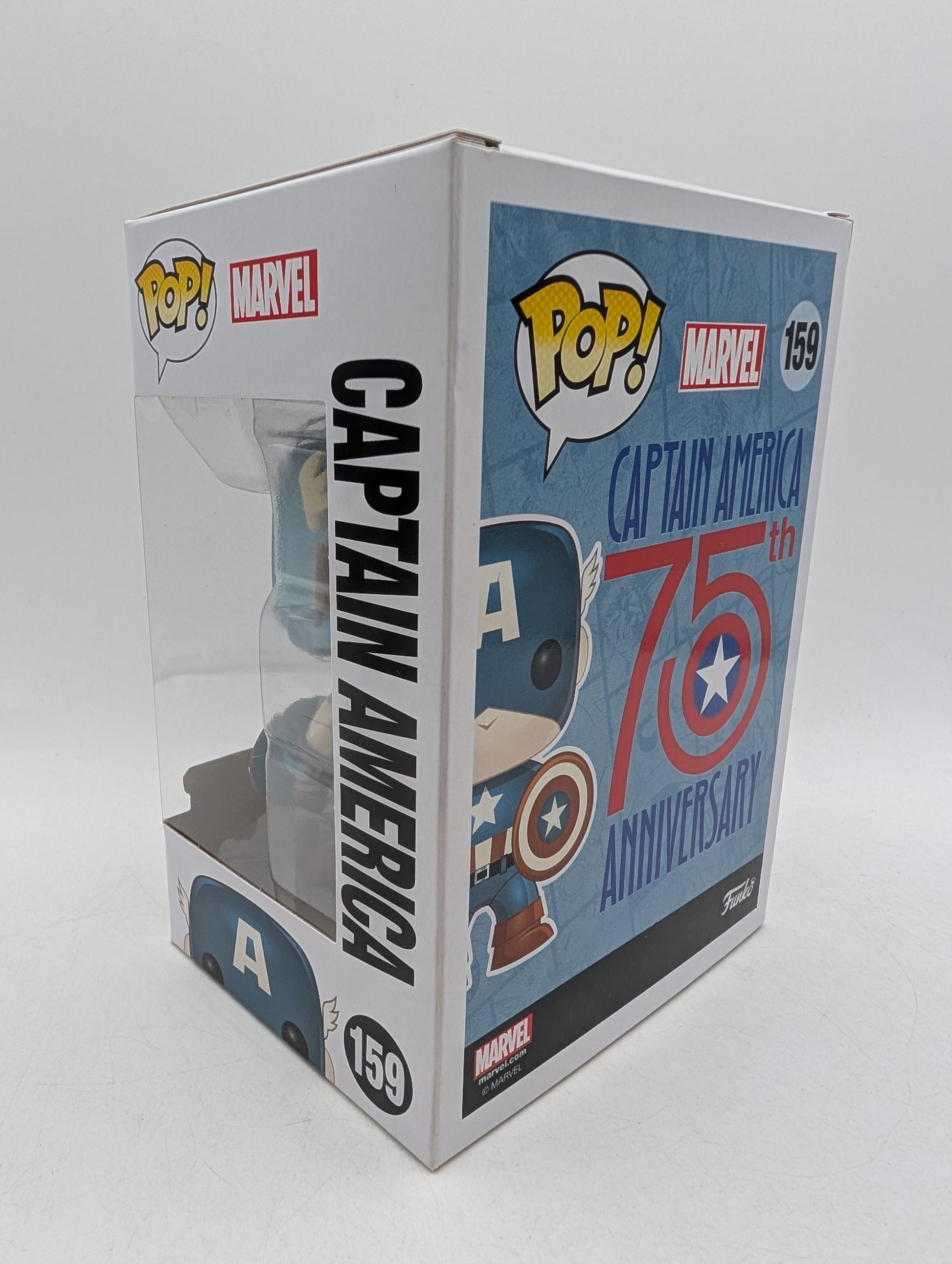 Funko POP! Marvel Captain America 75th Anniversary #159 image 4