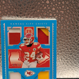 2022 ~ SKYY MOORE ~ Encased ~ RC/Quad Patch ~ /50 ~ #RQM-17 Blue FRENLY BRICKS - Open 7 Days
