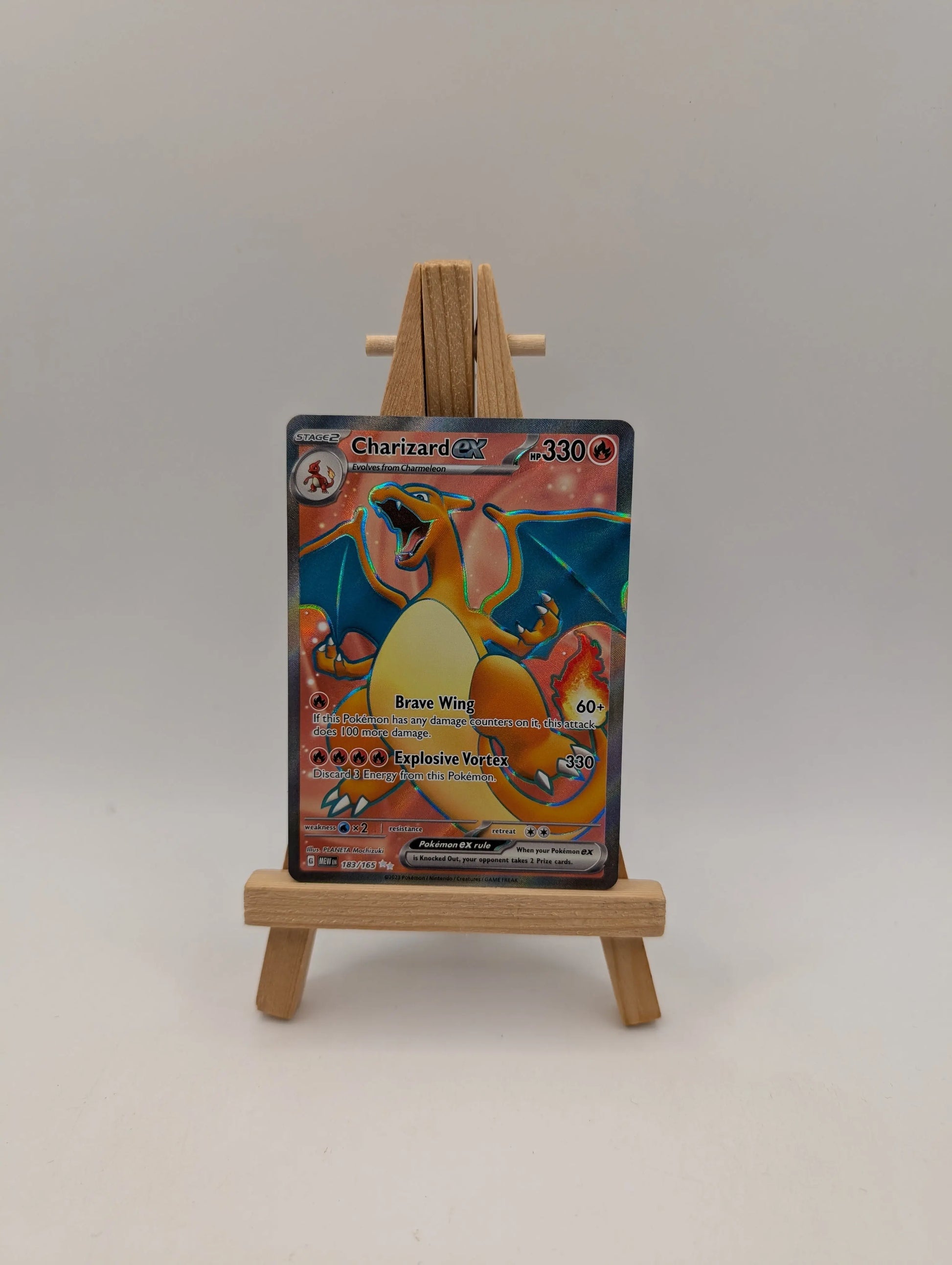 Pokémon TCG Charizard ex Scarlet & Violet-151 183/165 Holo Ultra Rare FRENLY BRICKS - Open 7 Days