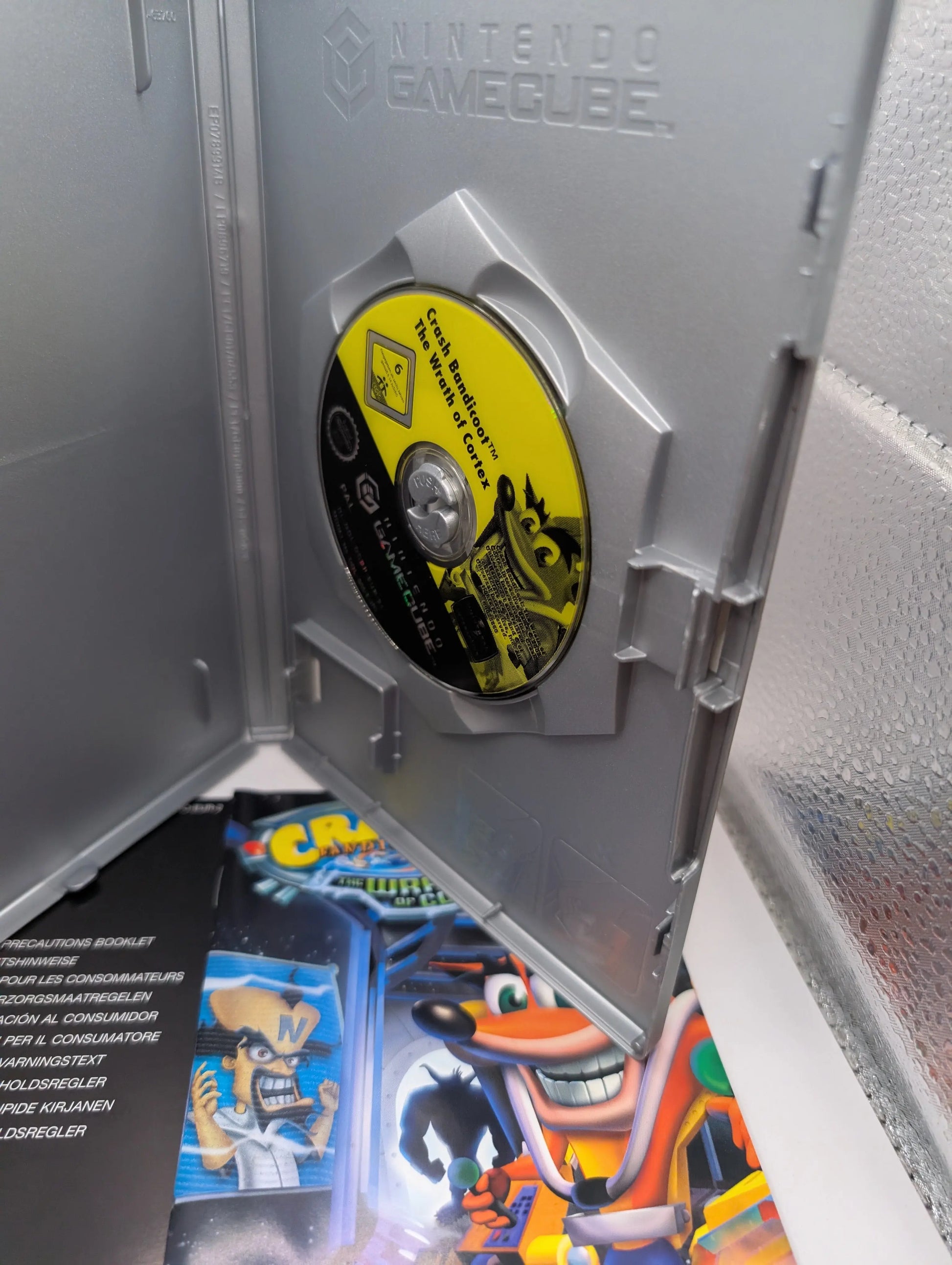 Crash Bandicoot The Wrath Of Cortex GameCube Nintendo - Complete Players Choice FRENLY BRICKS - Open 7 Days