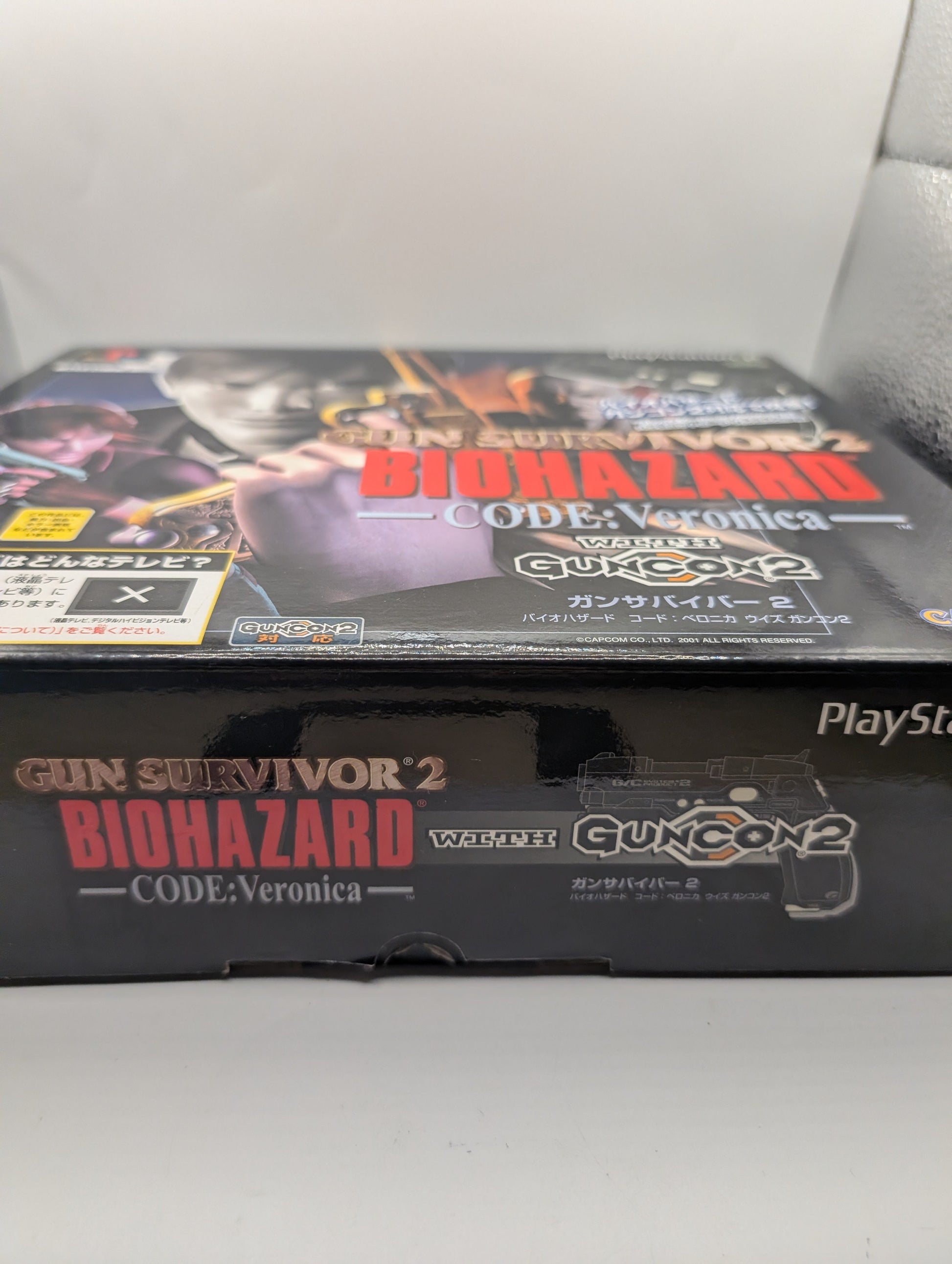Gun Survivor Biohazard - CODE: Veronica - with GUNCON 2  SONY Playstation2 PS2 FRENLY BRICKS - Open 7 Days