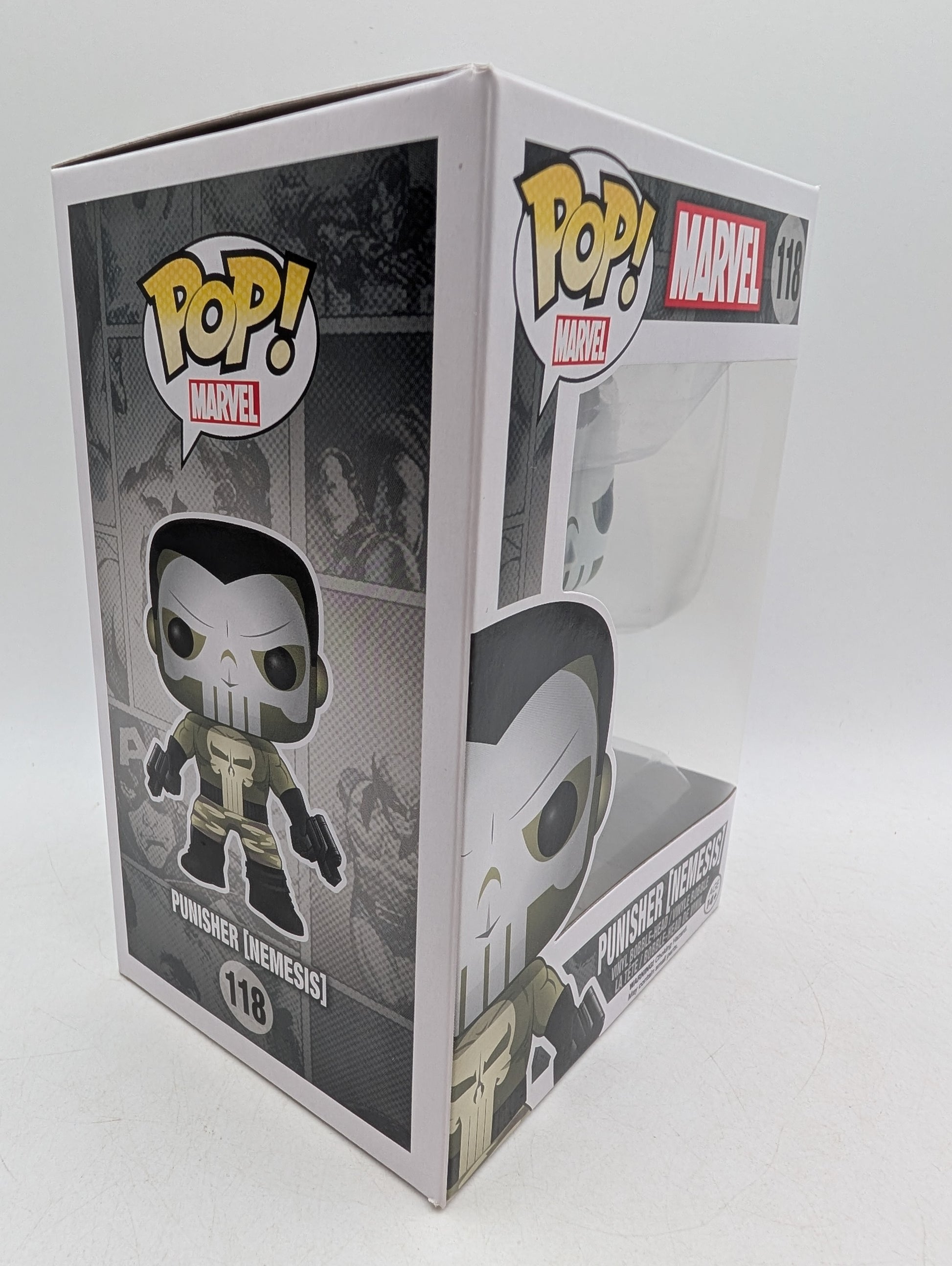 Funko POP! Marvel Punisher (Nemesis) #118 Vinyl Figure image 8