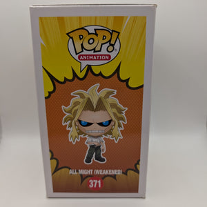 Funko POP! Animation My Hero Academia - All Might (Weakened) #371 - Vinyl FRENLY BRICKS - Open 7 Days