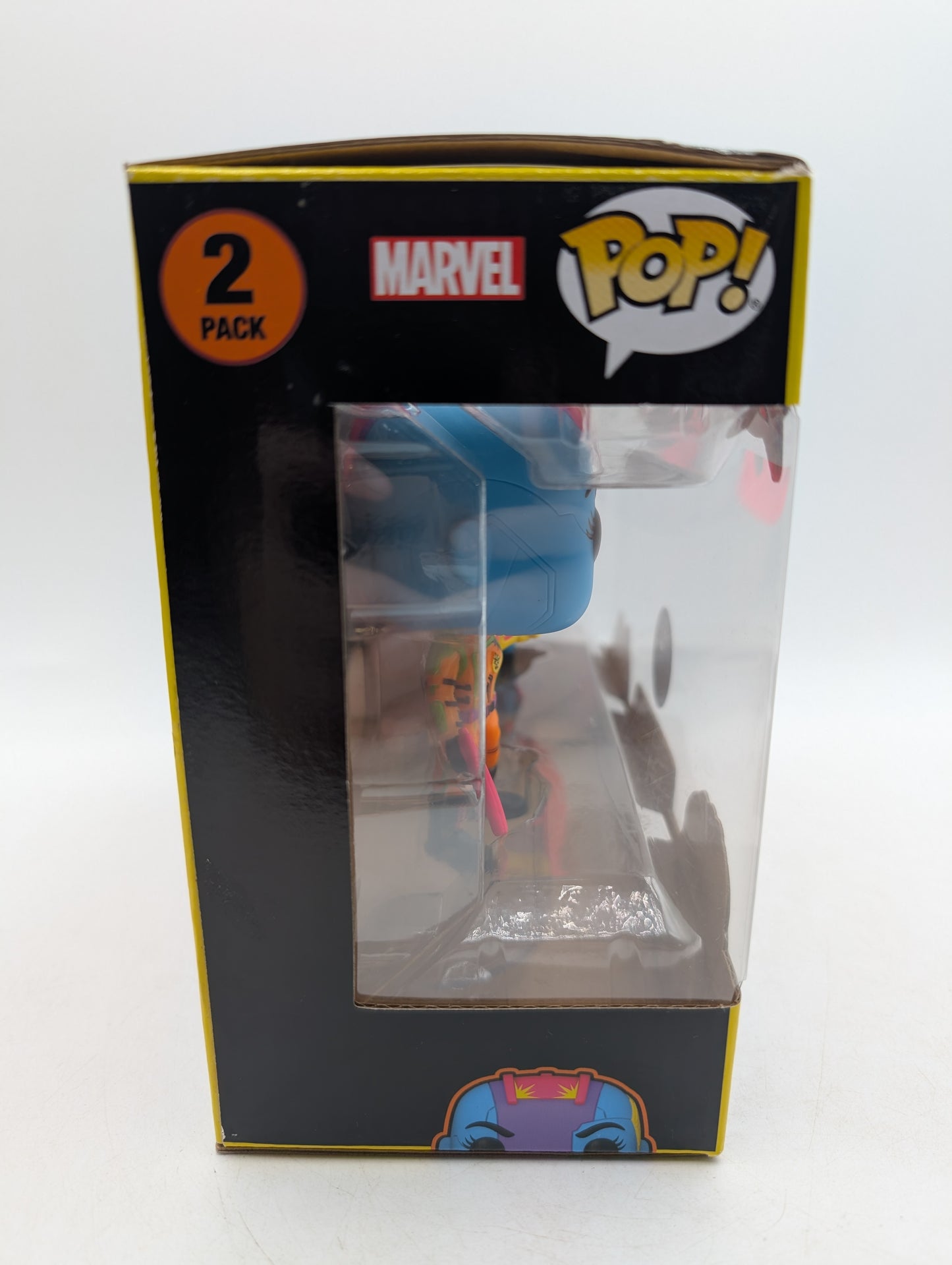 Funko Pop! Marvel Nebula and Mantis Blacklight Glow Exclusive 2-Pack