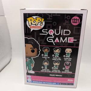 Player 199: Ali Squid Game Funko Pop! Vinyl #1221 FRENLY BRICKS - Open 7 Days
