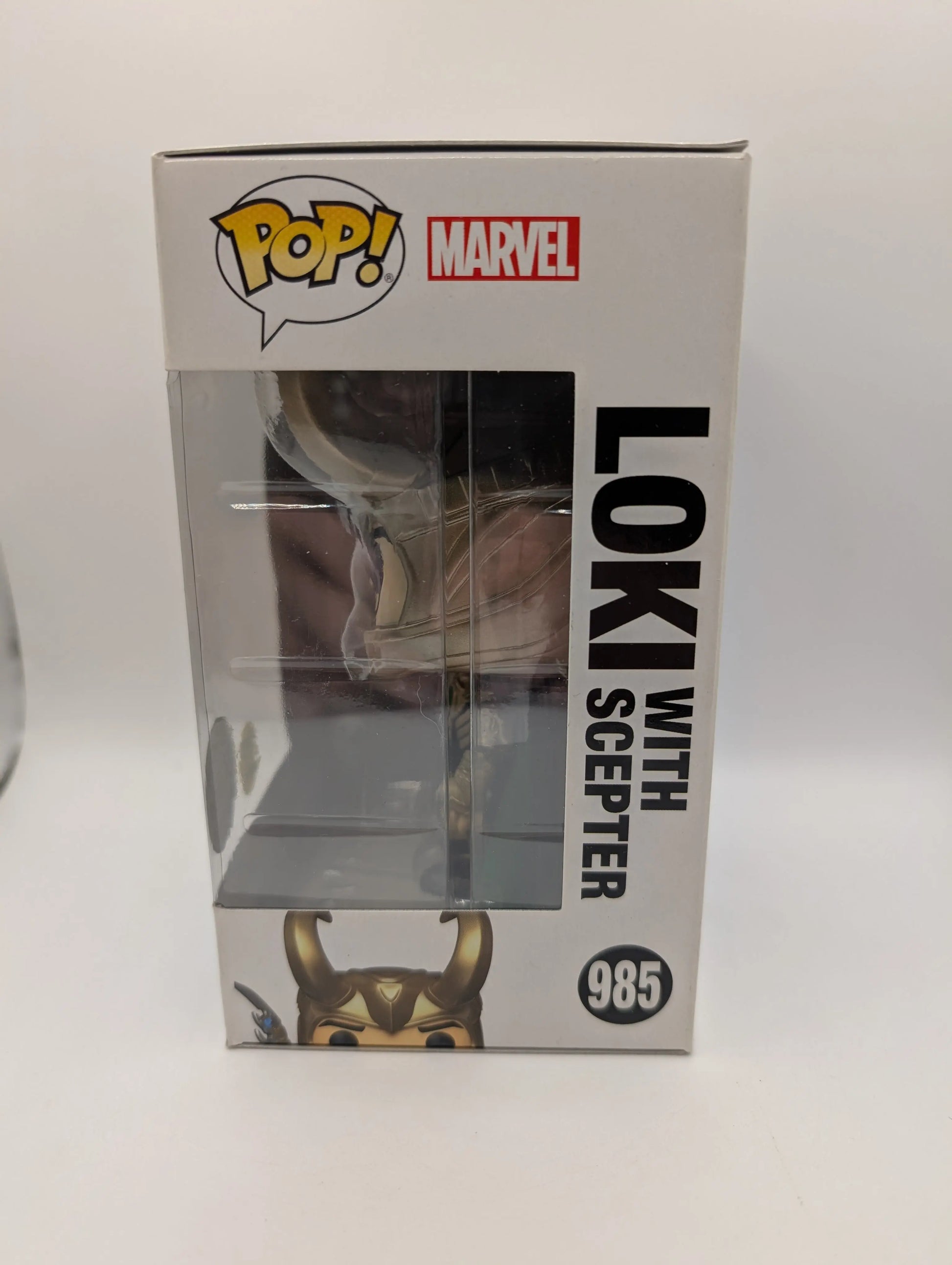 The Avengers - Loki with Scepter Glow in the Dark Pop! Vinyl Figure (RS) #985 FRENLY BRICKS - Open 7 Days