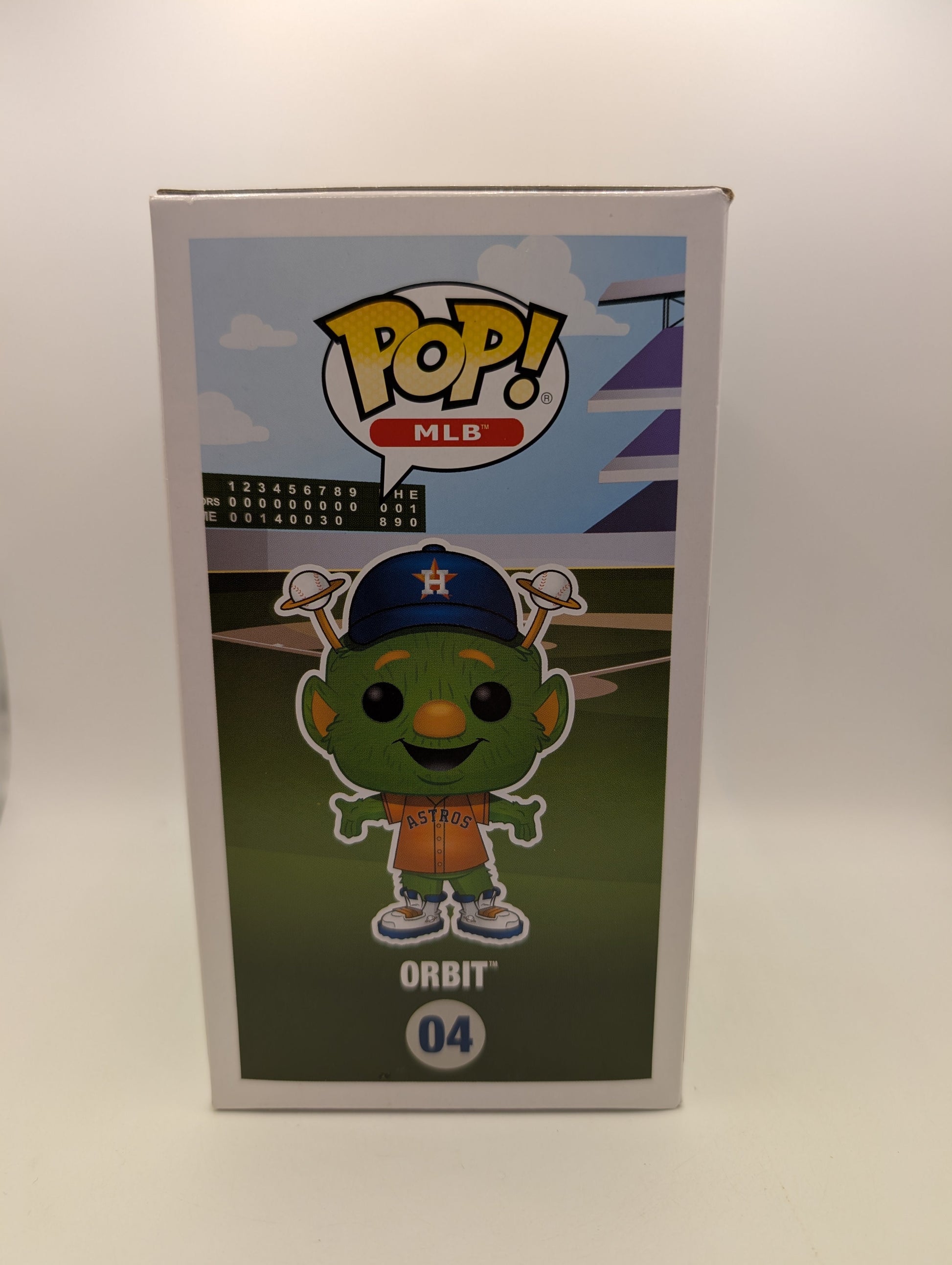 Funko Pop MLB Mascots Orbit #04 Houston Astros Vaulted Baseball Vinyl FRENLY BRICKS - Open 7 Days