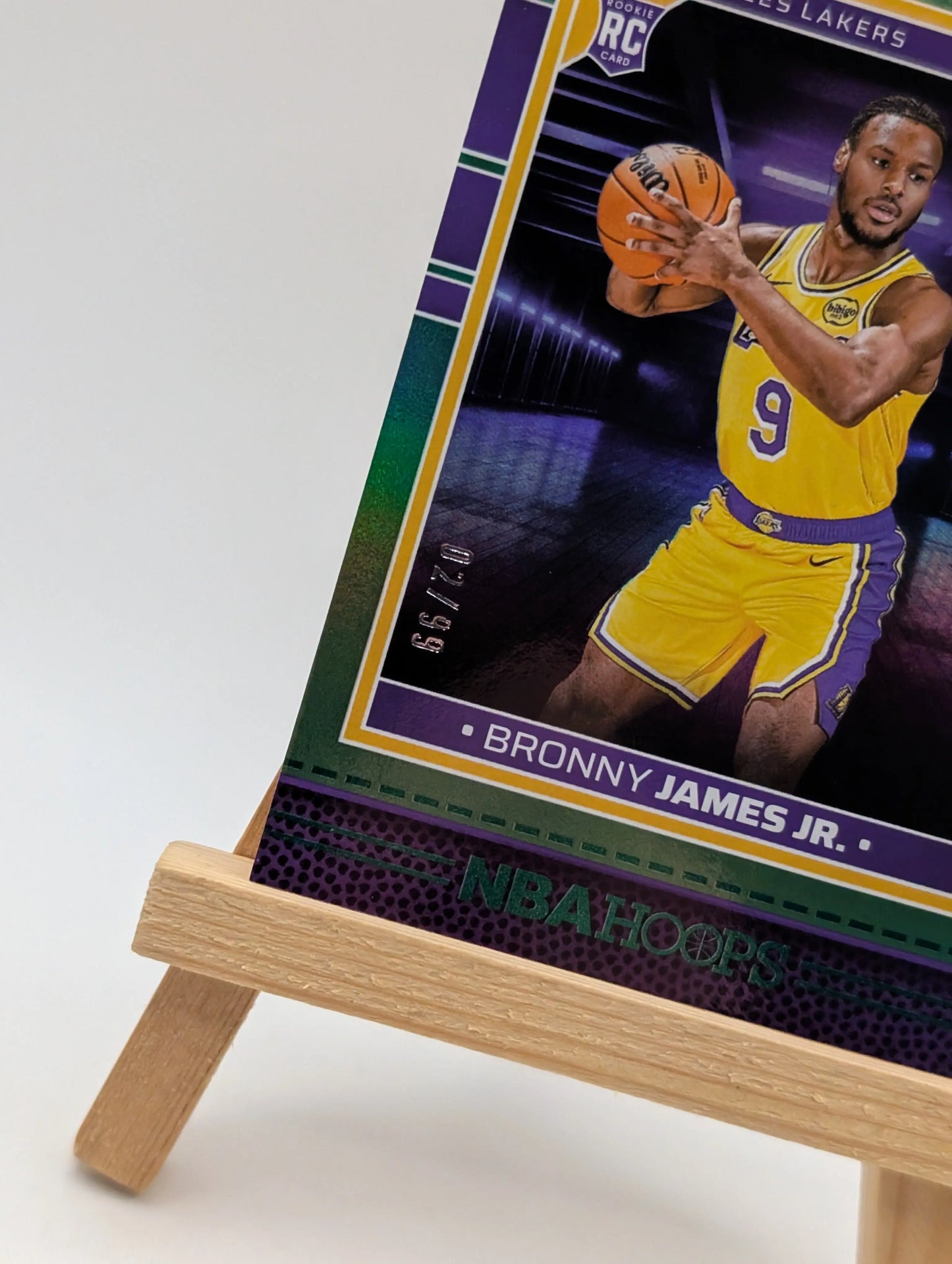 2024-25 BRONNY JAMES JR /99 PANINI HOOPS ROOKIE RC #280 FRENLY BRICKS - Open 7 Days