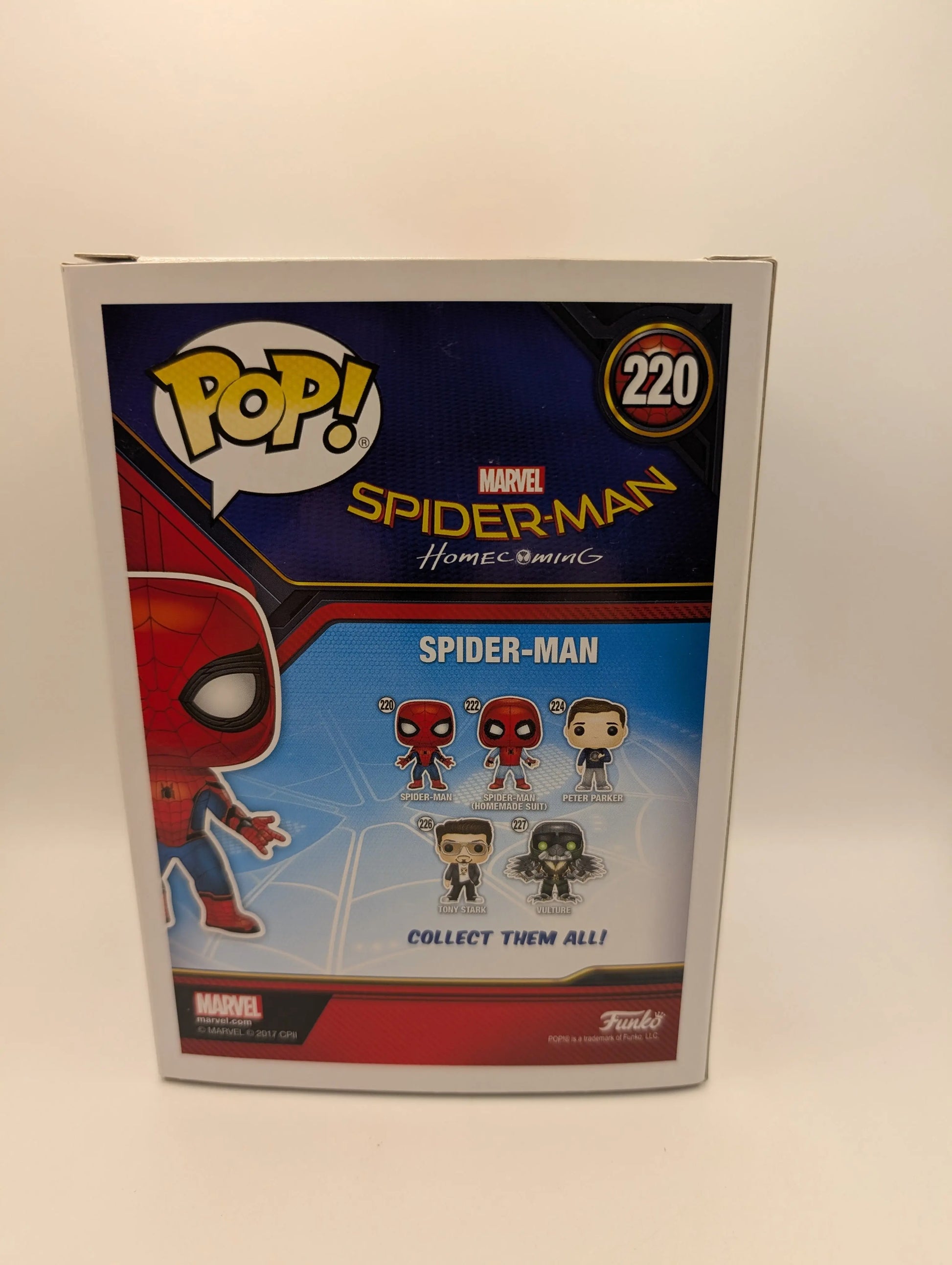 Funko Pop Vinyl Spider-Man Homecoming #220 FRENLY BRICKS - Open 7 Days