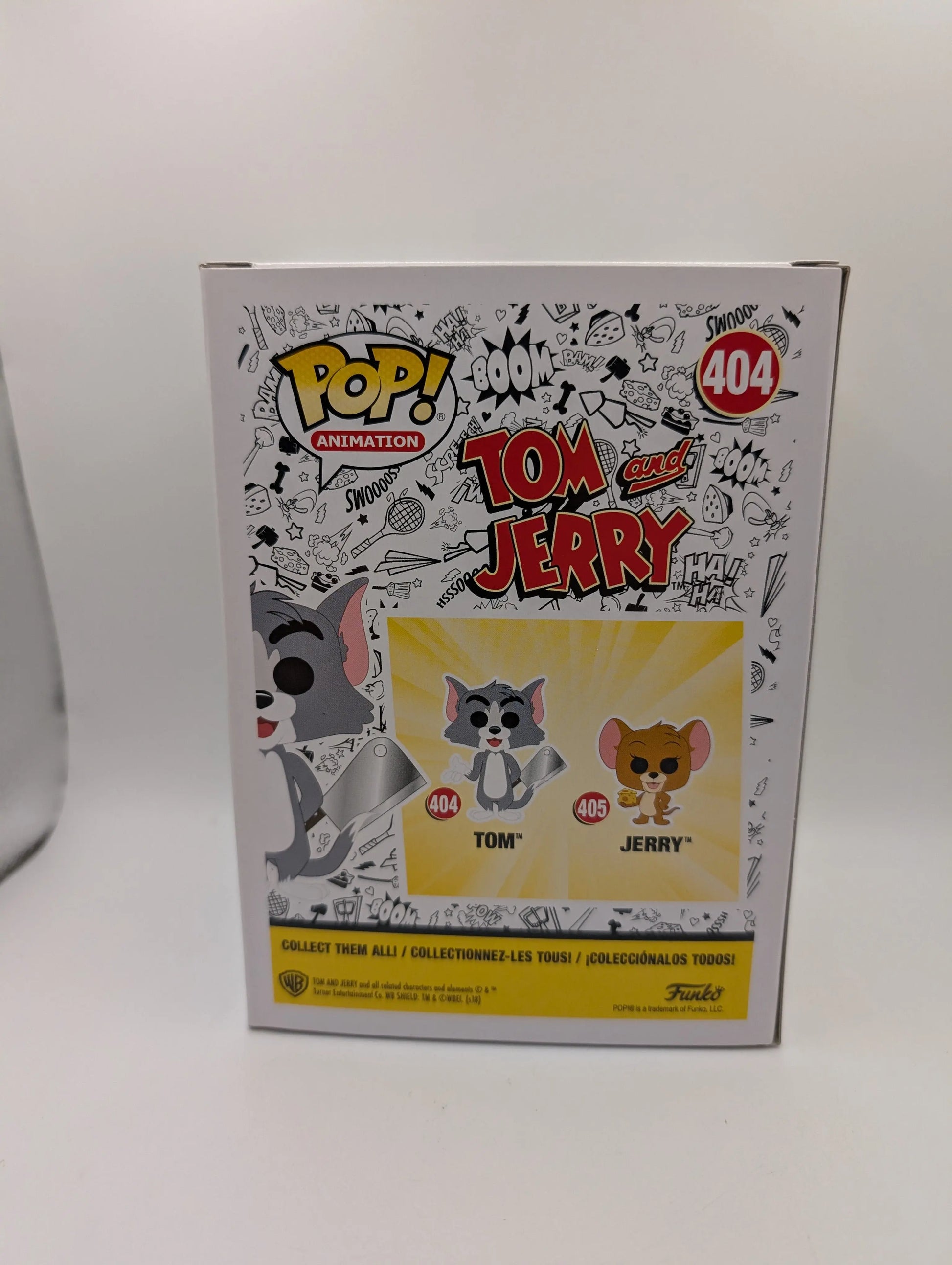 Funko Pop Vinyl Figure - Tom & Jerry - Tom #404 FRENLY BRICKS - Open 7 Days