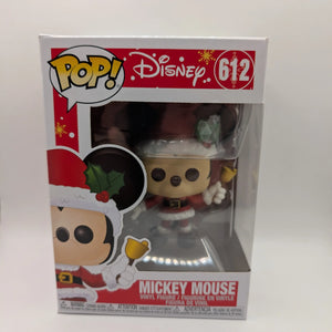 Funko POP! Disney Mickey Mouse & Friends Mickey Mouse Christmas #612 FRENLY BRICKS - Open 7 Days