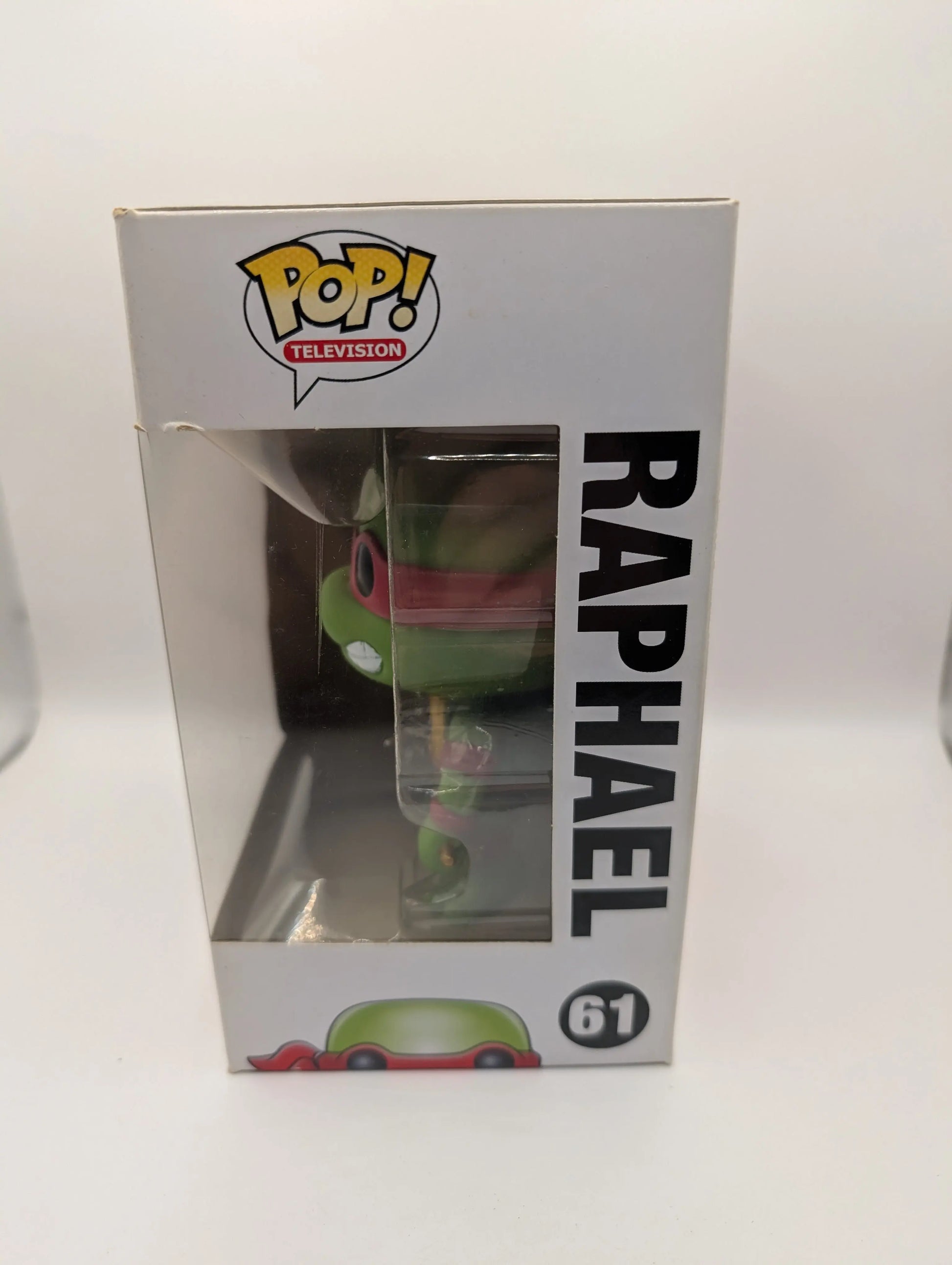 Television Funko Pop Vinyl - Raphael - TMNT - No. 61 FRENLY BRICKS - Open 7 Days