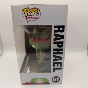 Television Funko Pop Vinyl - Raphael - TMNT - No. 61 FRENLY BRICKS - Open 7 Days