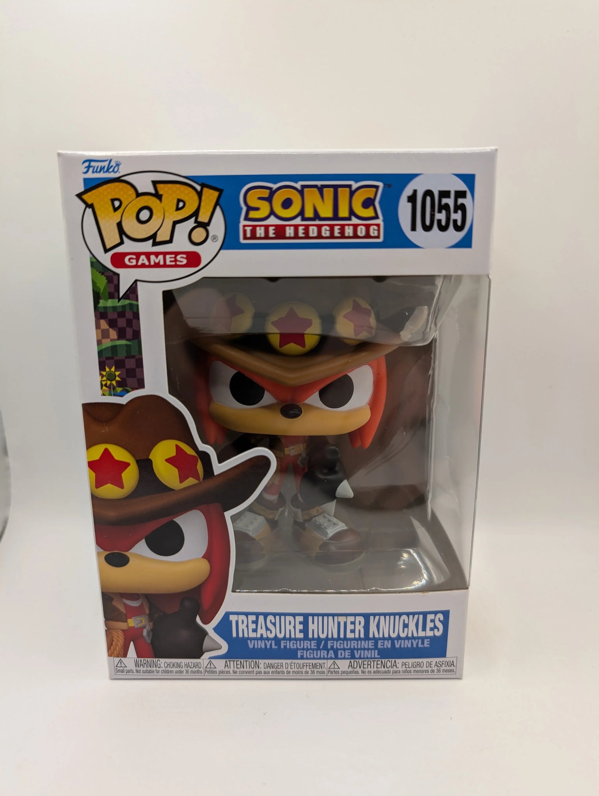 Sonic the Hedgehog - Treasure Hunter Knuckles Pop! Vinyl Figure #1055 FRENLY BRICKS - Open 7 Days