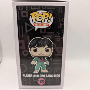 Pop Funko Player 218 Cho Sang-Woo #1225 Squid Games Netflix Figure FRENLY BRICKS - Open 7 Days