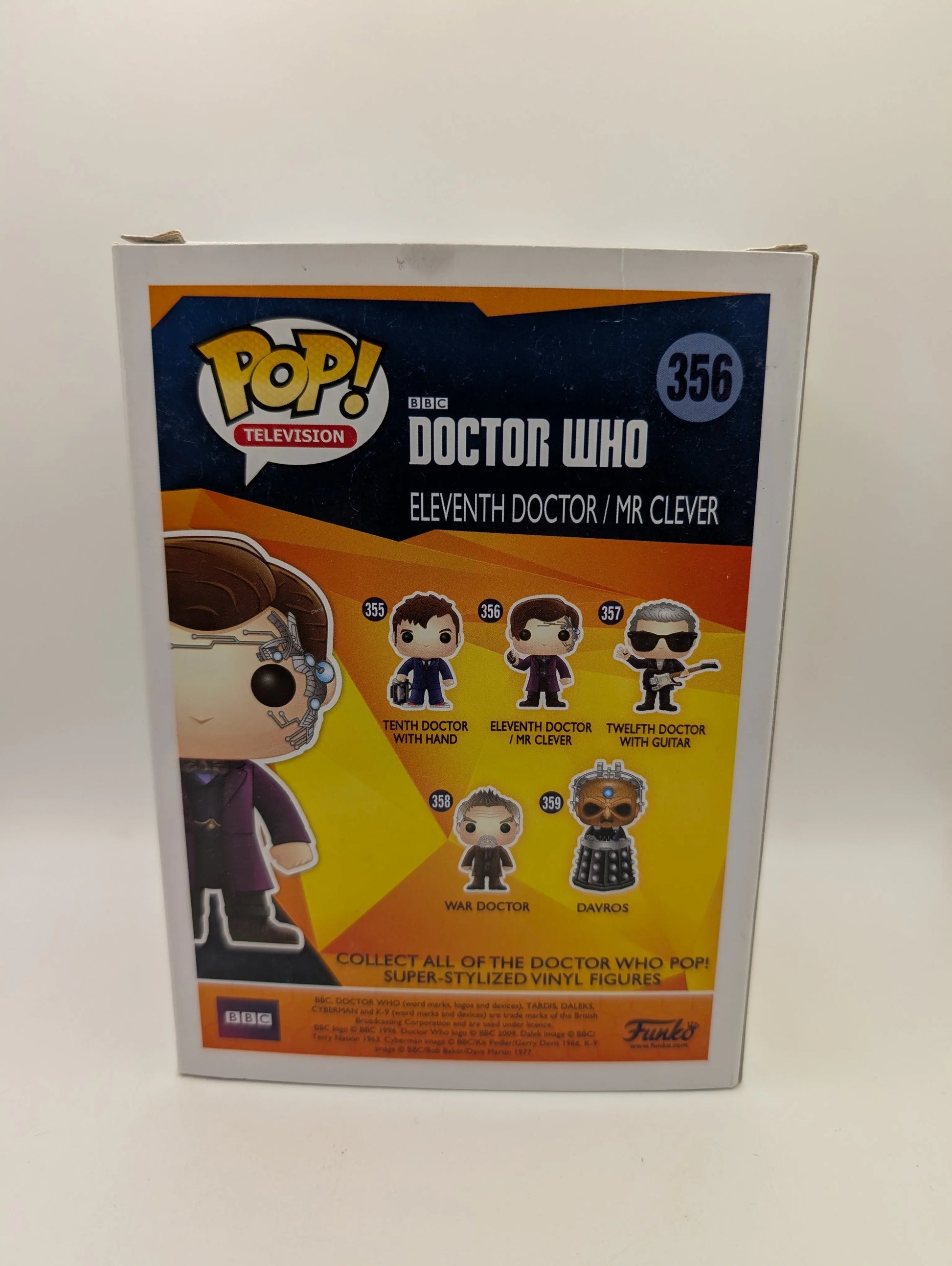 Doctor Who Eleventh Doctor / Mr Clever Funko Pop Vinyl #356 FRENLY BRICKS - Open 7 Days