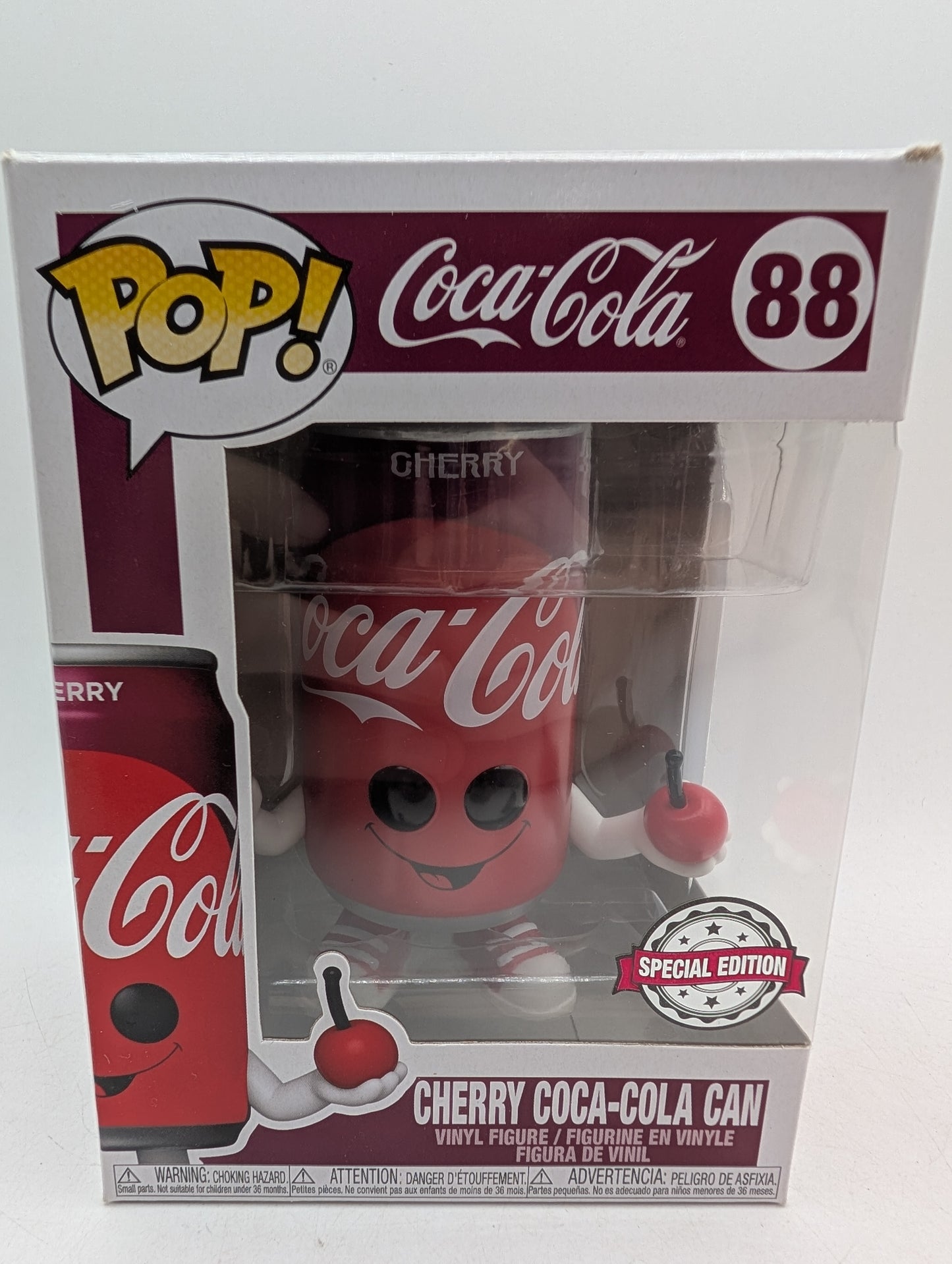Funko Pop! Vinyl Cherry Coca-Cola Can #88 Special Edition